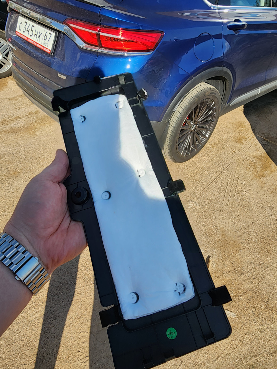 Фото в бортжурнале Geely Tugella