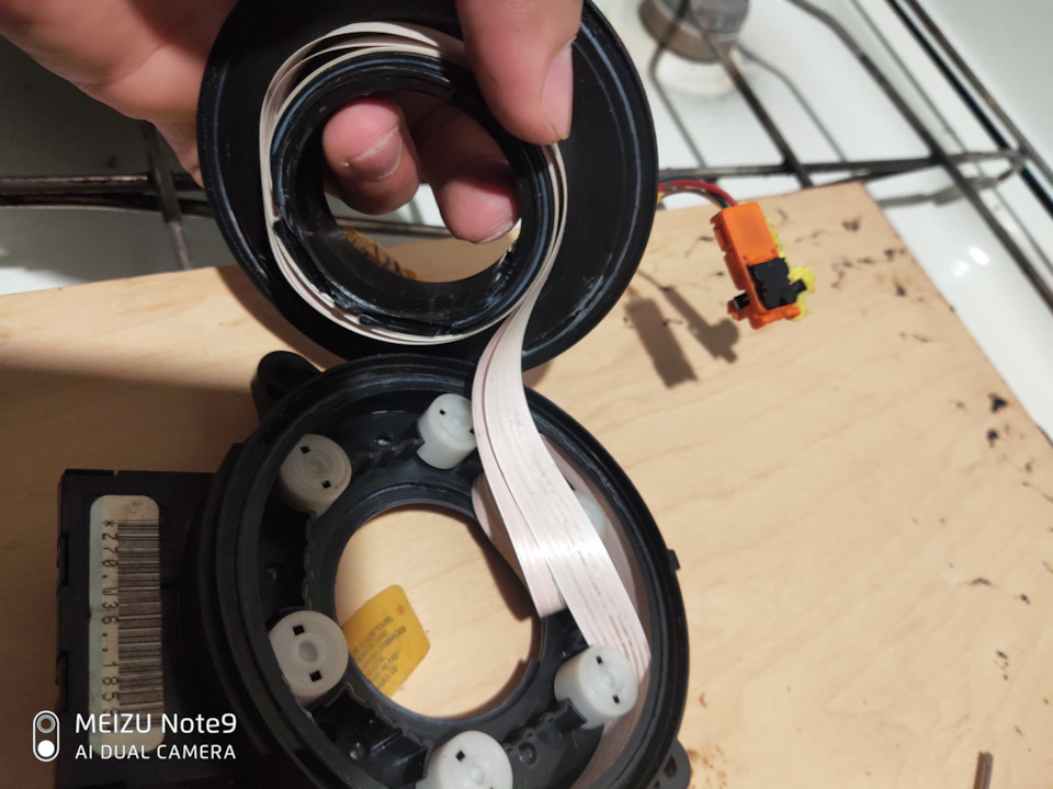 Заменил шлейф подрулевой. Часть 2. Пост о том, что лучше ВЗЯТЬ ОРИГИНАЛ ...