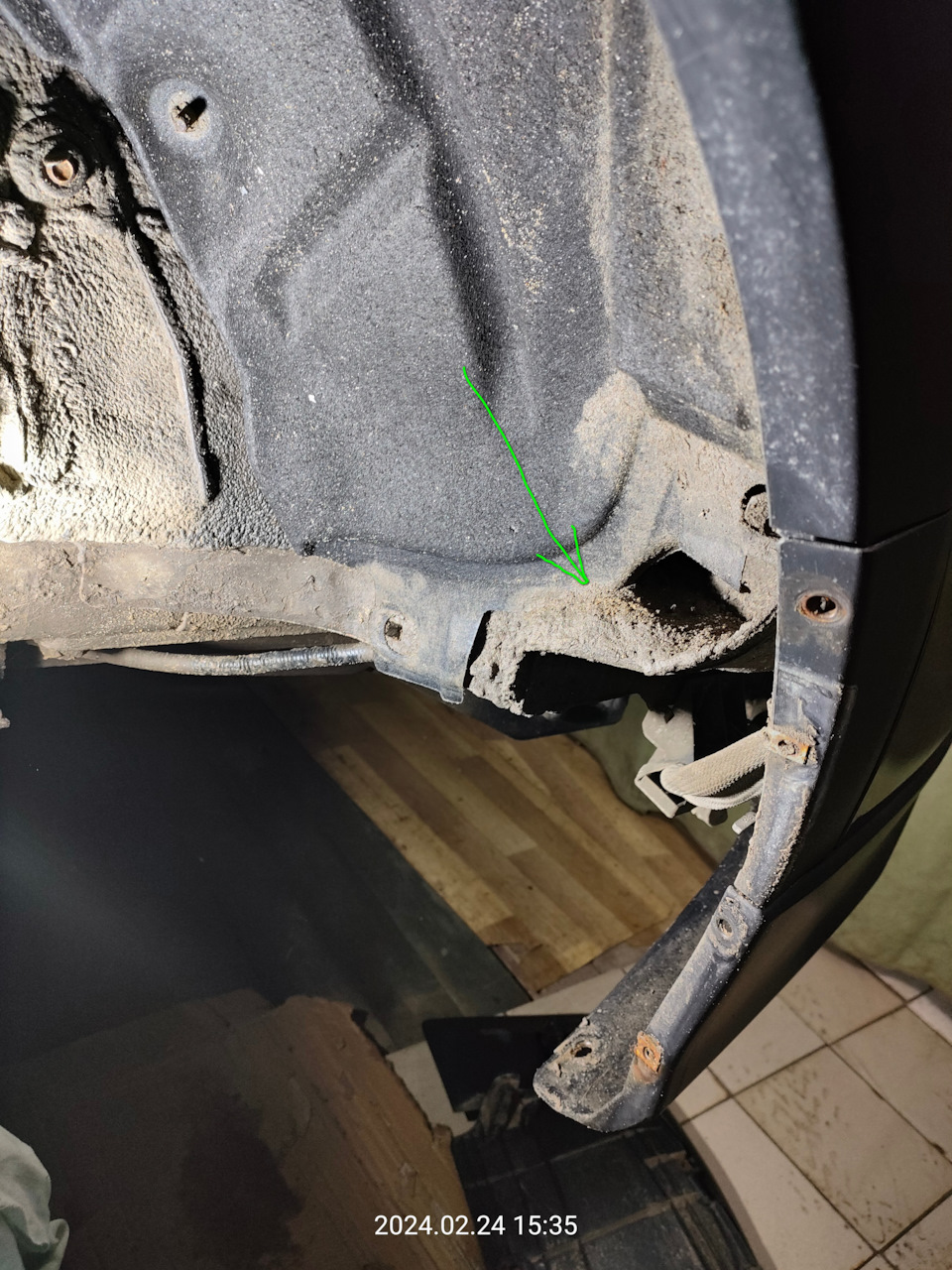Подкрылки задних арок — Toyota RAV4 (IV), 2,5 л, 2019 года | аксессуары ...