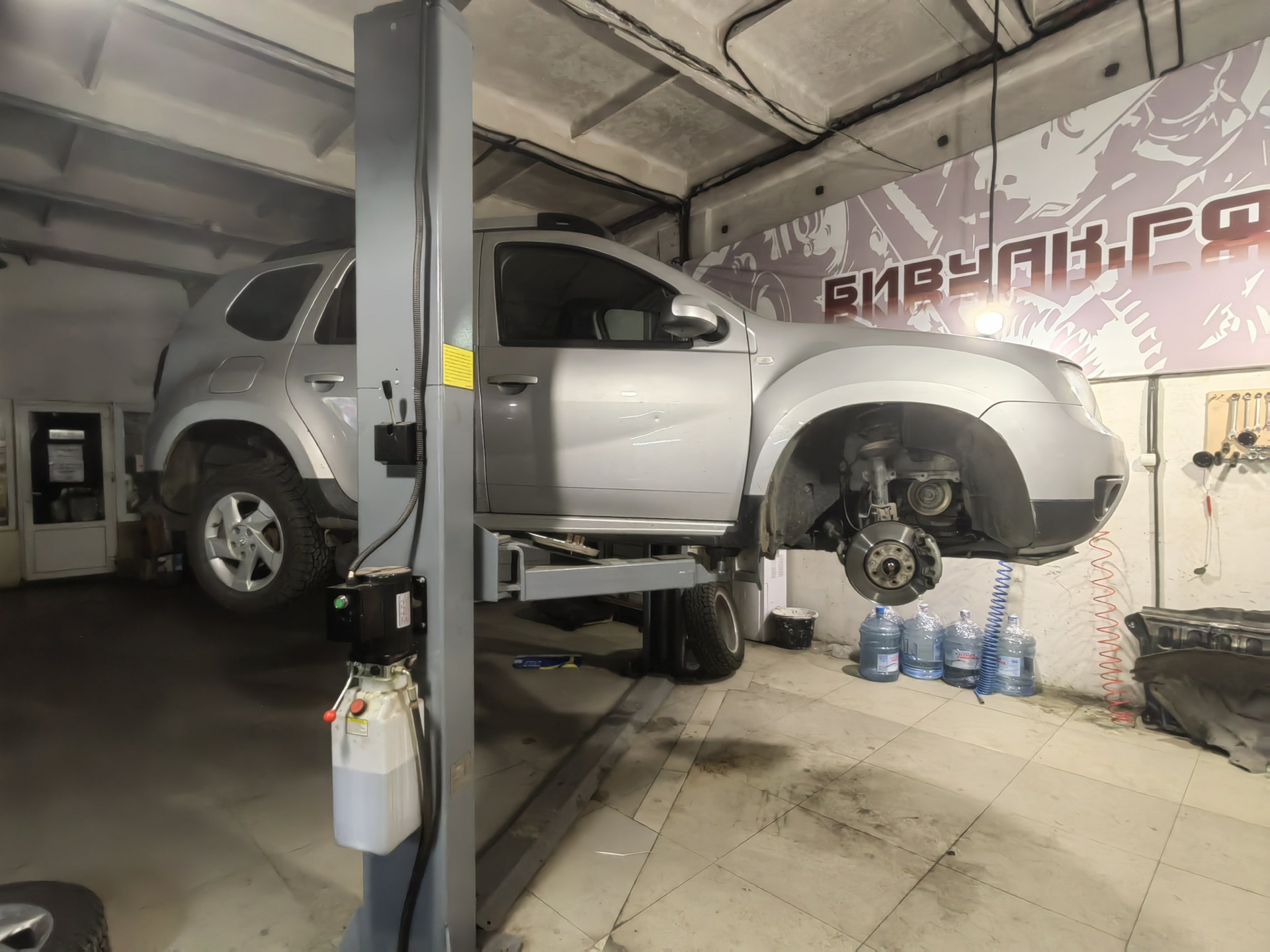 ТО ходовки (перед) — Renault Duster (1G), 2 л, 2016 года | плановое ТО ...