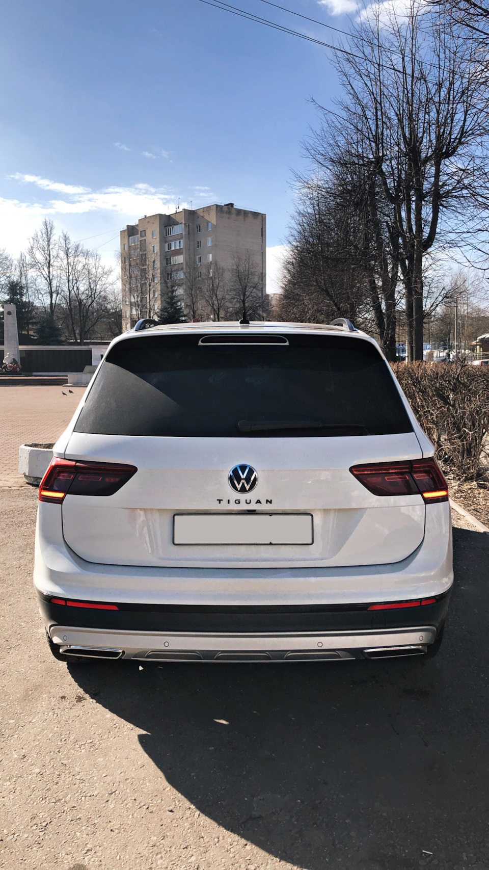 Замена задней эмблемы от рестайлинга — Volkswagen Tiguan (2G), 1,4 л ...