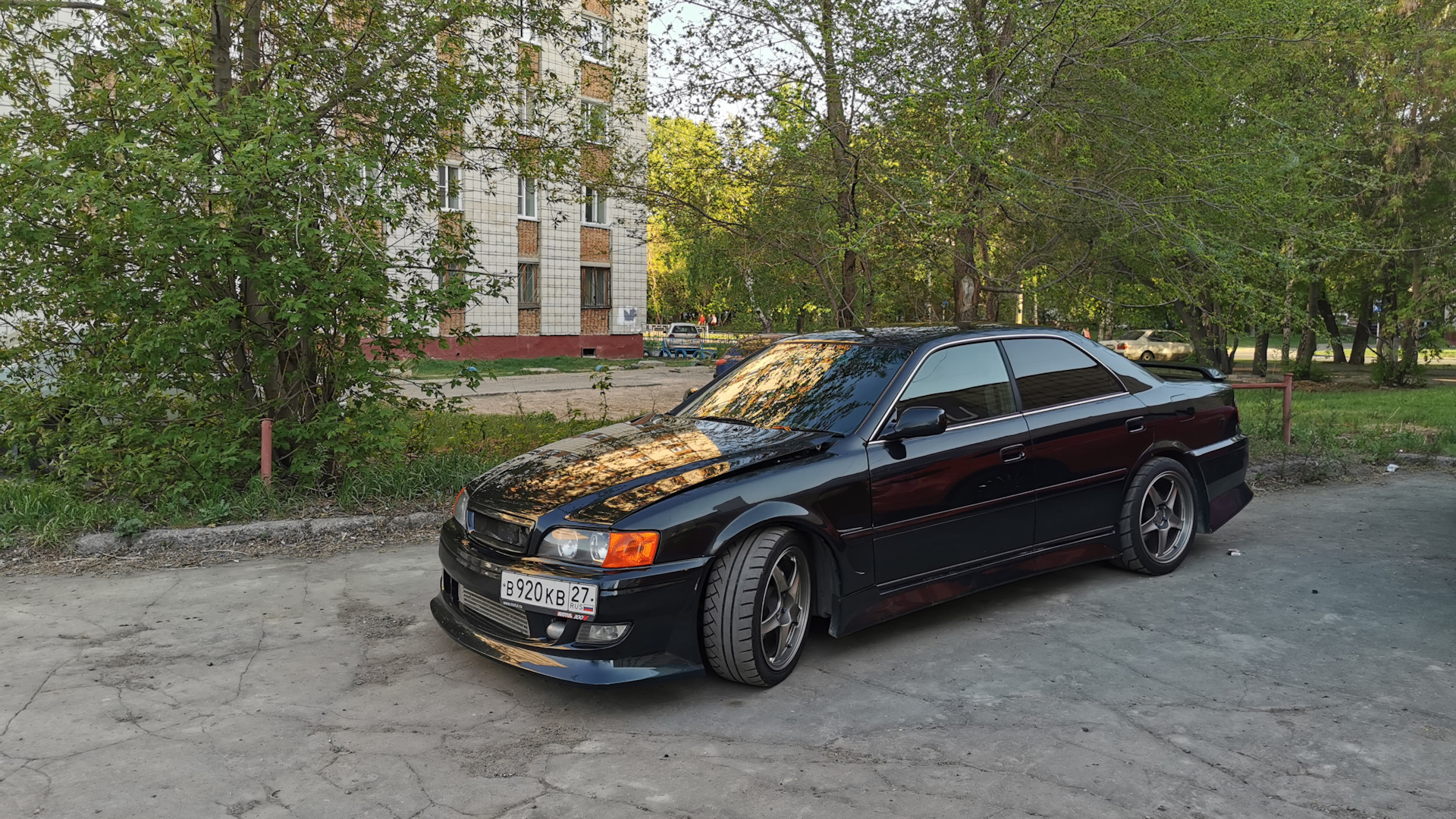 Toyota Chaser (100) 3.0 бензиновый 1998 | 850л.с., 4вд, на ГАЗЕ на DRIVE2