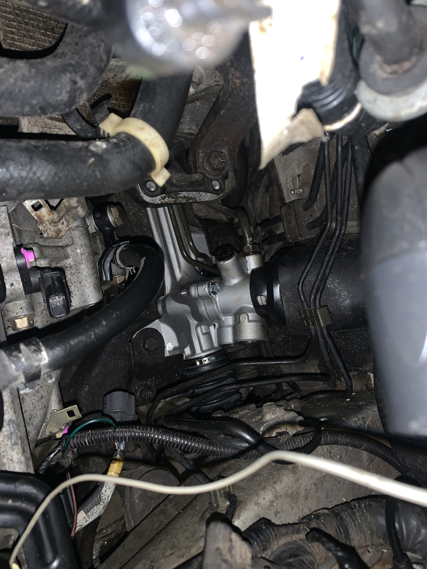 Замена акпп и рулевой рейки — Honda Accord Wagon (7G), 2,4 л, 2004 года ...