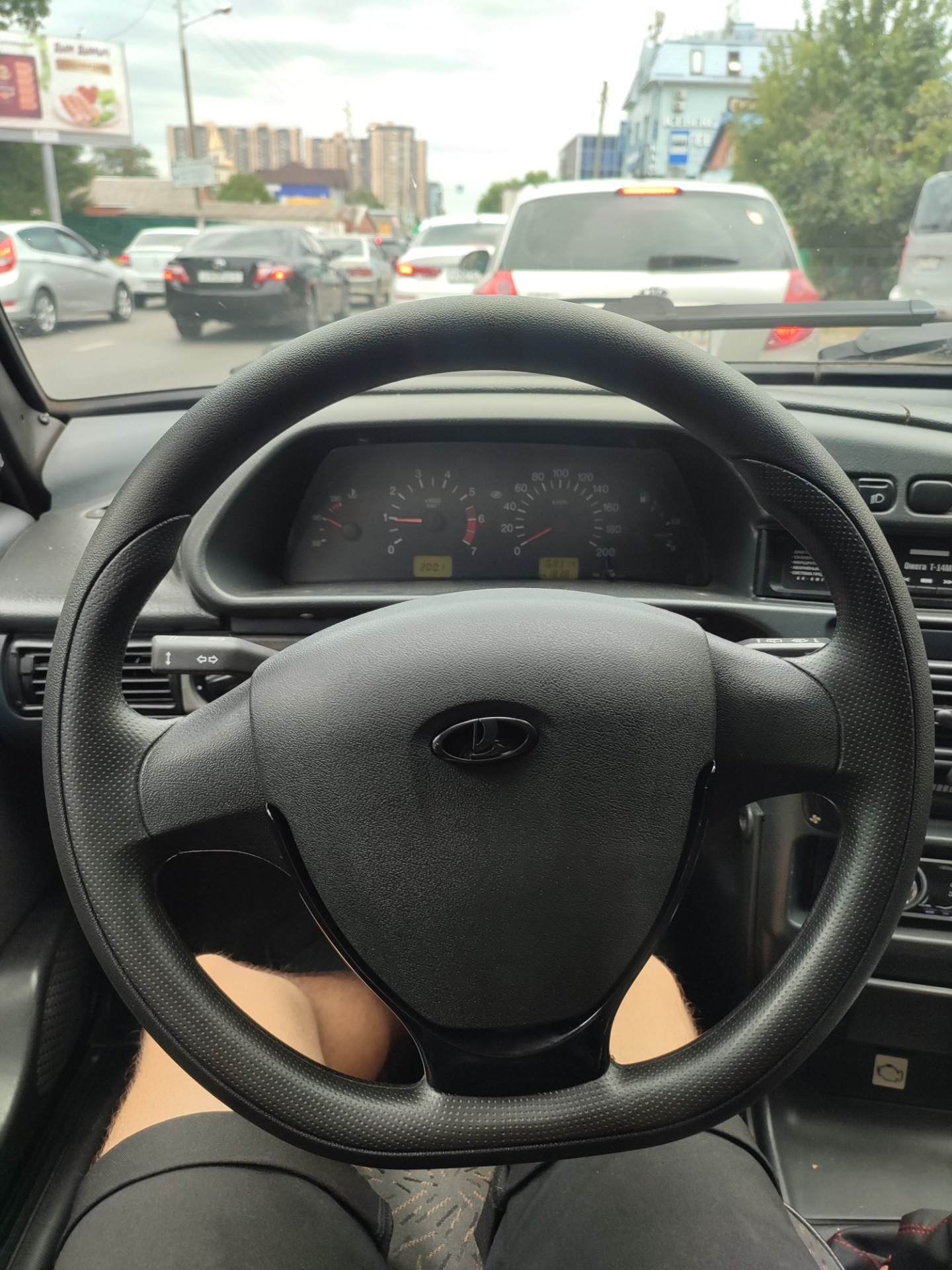 Новый руль — Lada 2114, 1,6 л, 2008 года | тюнинг | DRIVE2