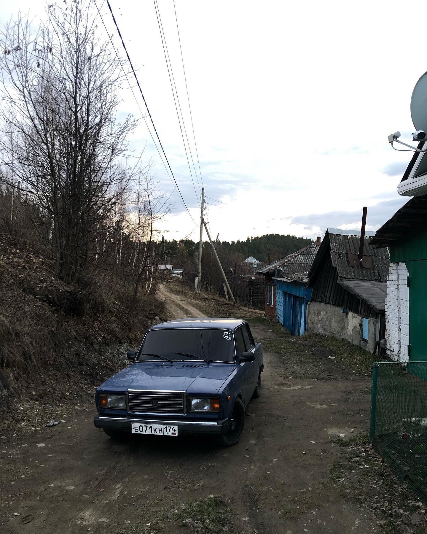 Тонировка, черные штампы, американки — Lada 21074, 1,5 л, 2005 года ...