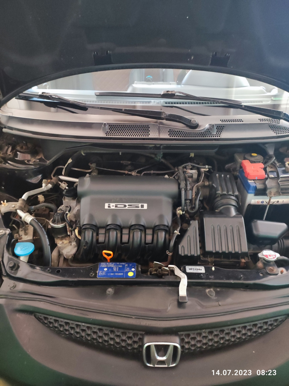 Замена масла и фильтров — Honda Jazz (1G), 1,3 л, 2008 года | визит на ...