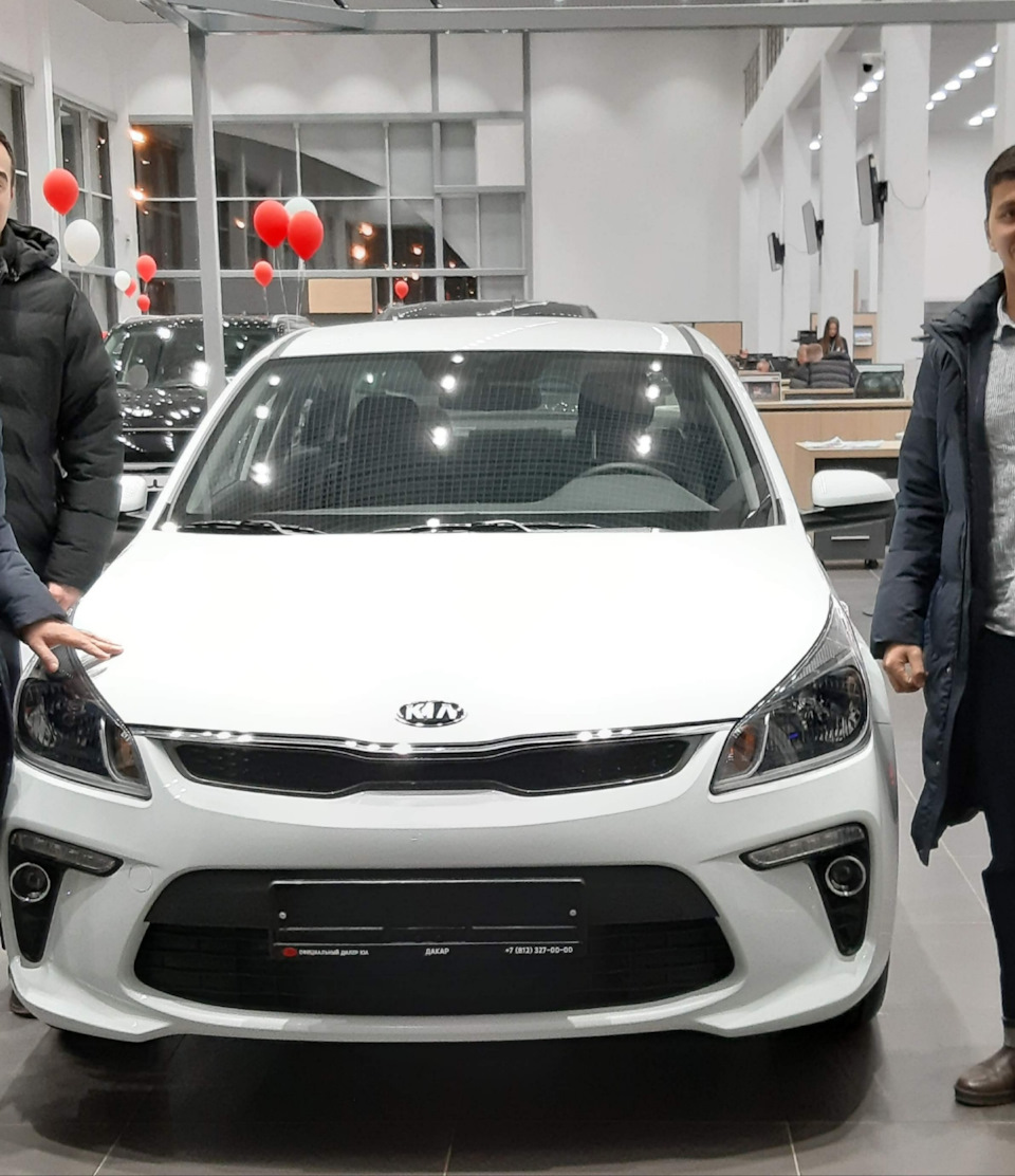 Покупка авто — KIA Rio (4G), 1,6 л, 2019 года | покупка машины | DRIVE2