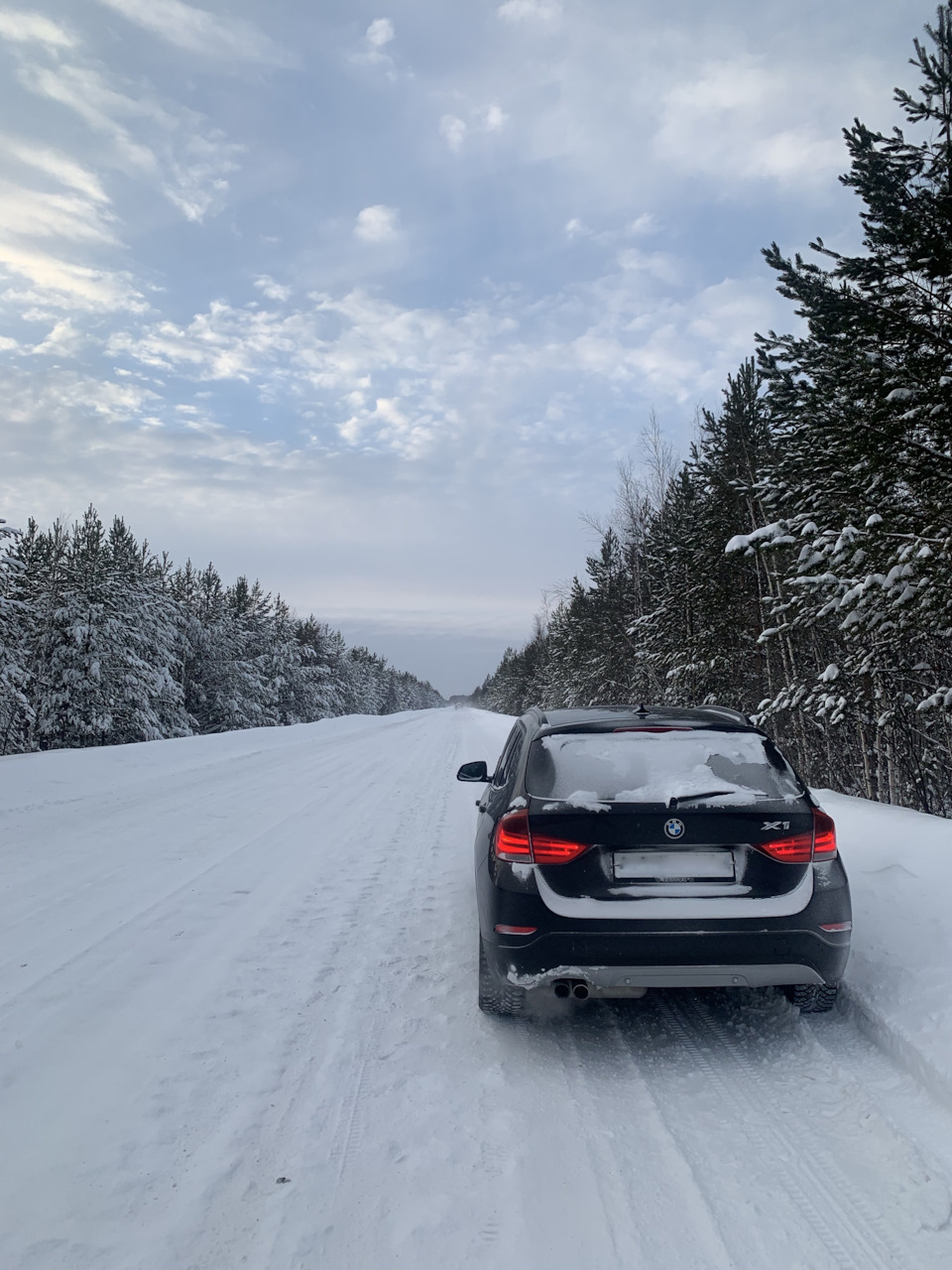 Коротко о бмв зимой — BMW X1 (E84), 2 л, 2014 года | просто так | DRIVE2