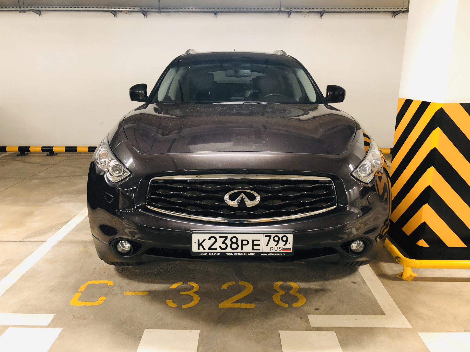 Продам морду S51 2011 (бампер+решетка+юбка) — Infiniti FX (2G), 3,7 л, 2011  года | запчасти | DRIVE2