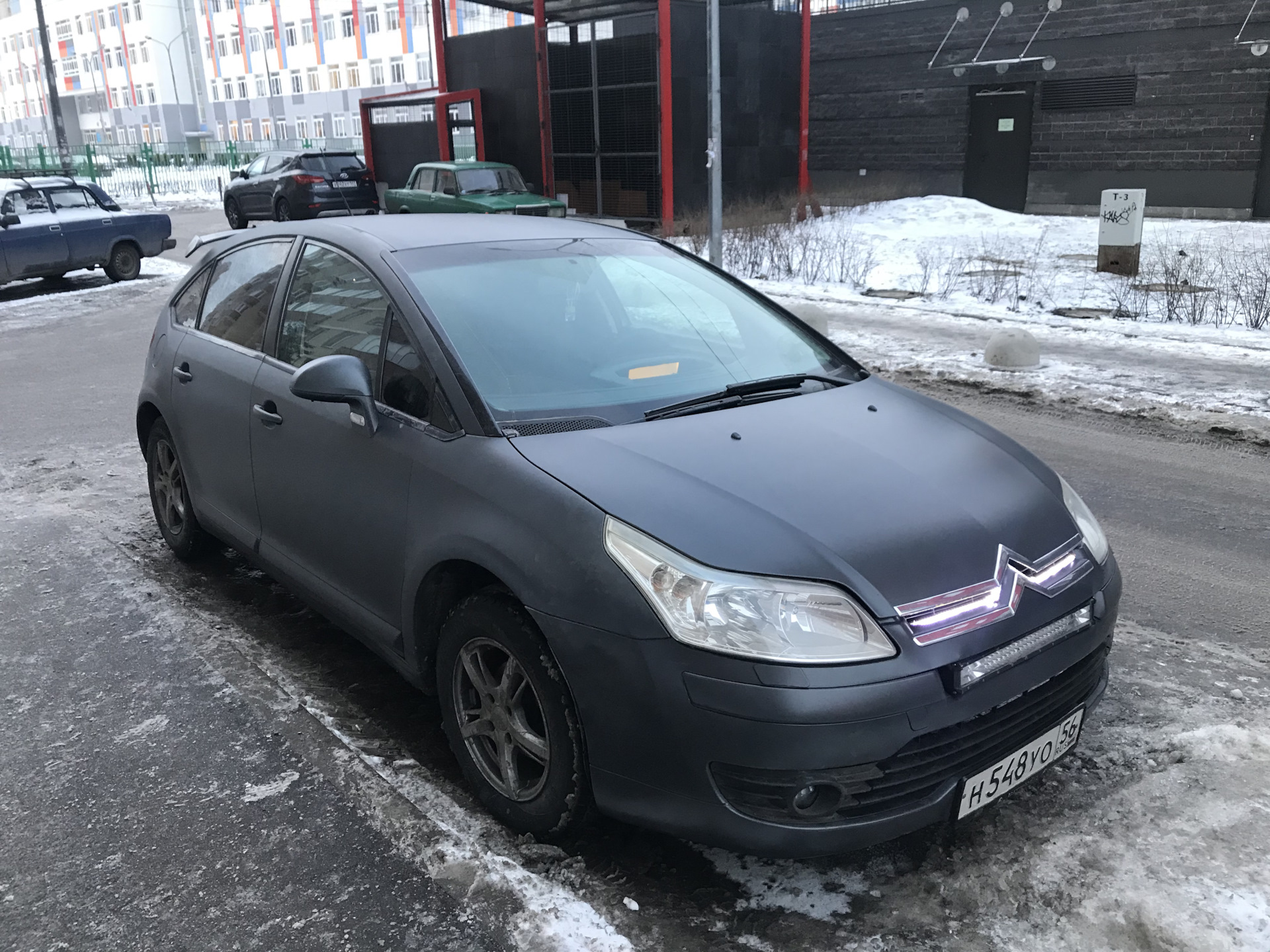 Первый день после покраски — Citroen C4 (1G), 1,6 л, 2007 года | кузовной  ремонт | DRIVE2