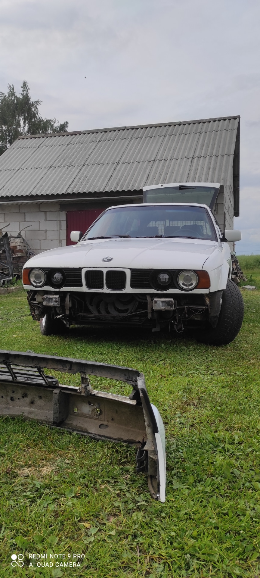 Бампер — BMW 5 series (E34), 2 л, 1993 года | тюнинг | DRIVE2