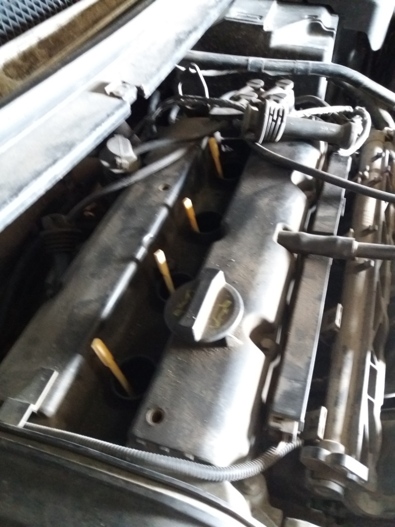 Промывка двигателя соляркой. — Ford Focus II Sedan, 1,6 л, 2008 года ...