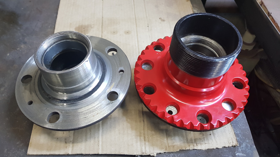 Ступицы для спицованных дисков. — ГАЗ 2410, 2,4 л, 1991 года | колёсные ...