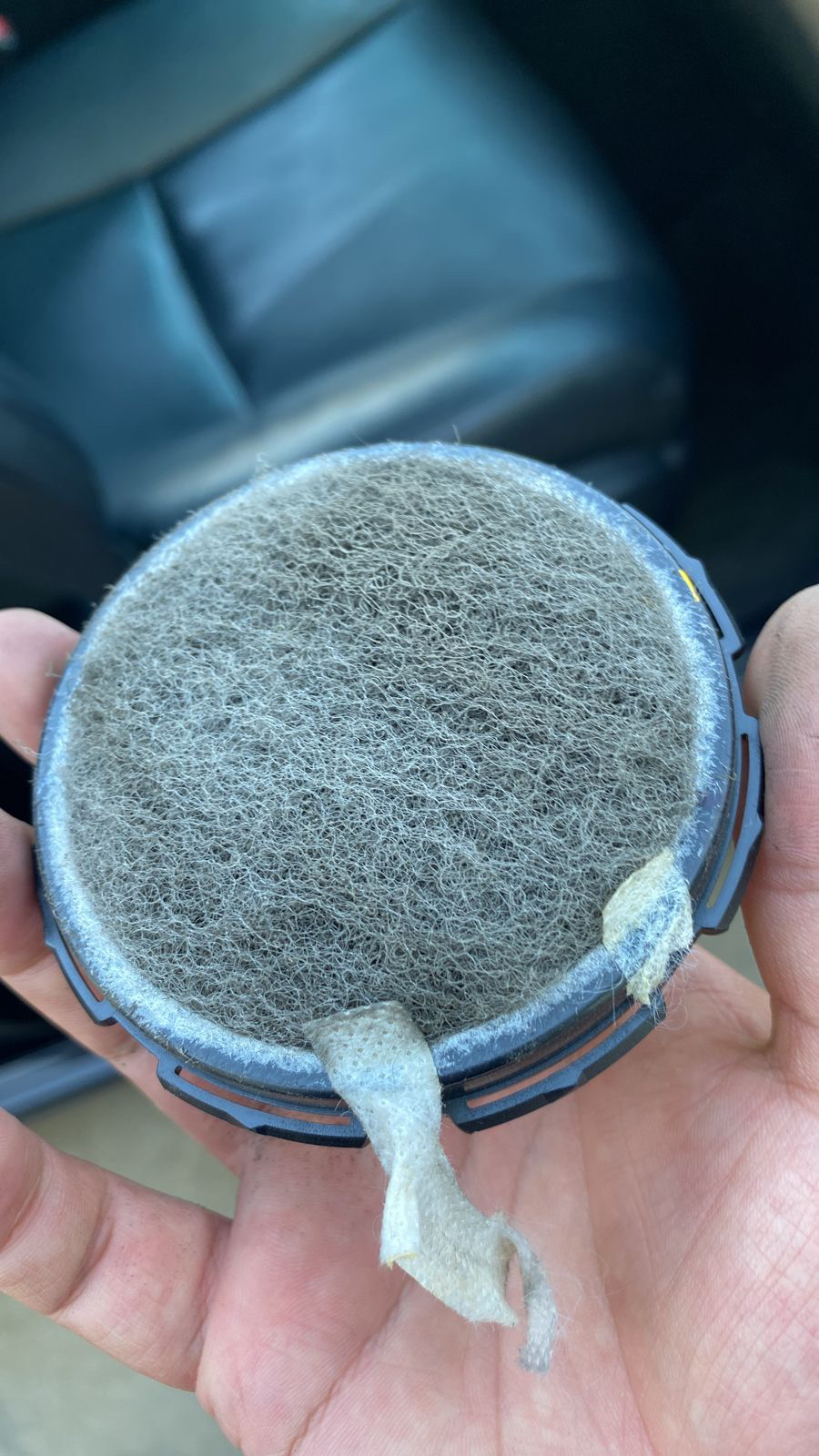 Чистка фильтров для обдува под передними сиденьями. — Lexus LS (USF40 ...