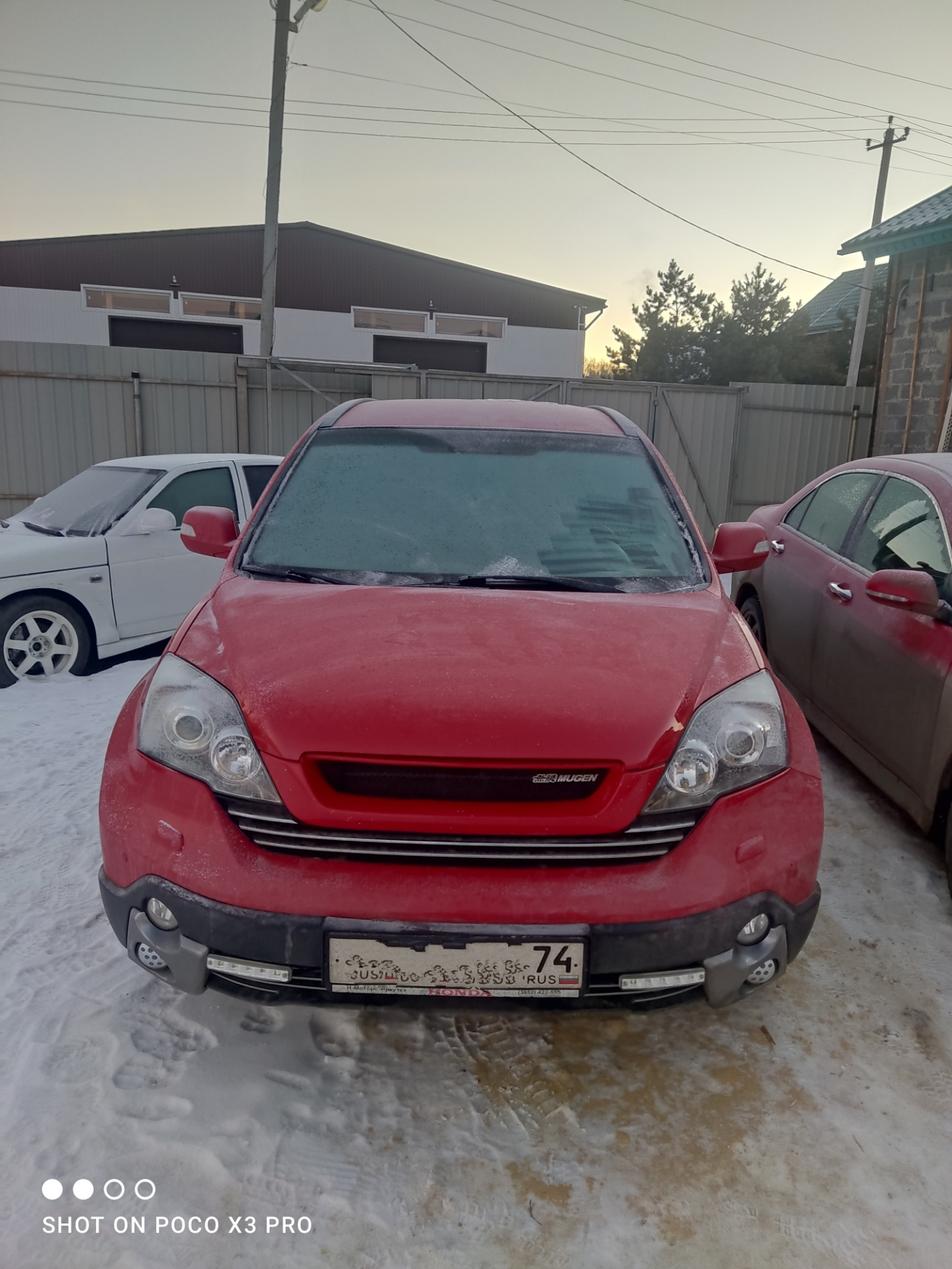 Красная эмблема на кузов — Honda CR-V (RE), 2,4 л, 2008 года | стайлинг ...