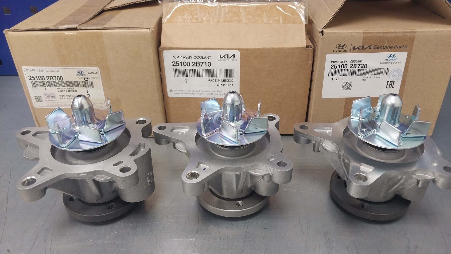 Насос СОД (помпа) 251002B700 для KIAHyundai взаимозаменяемость с 251002B71...