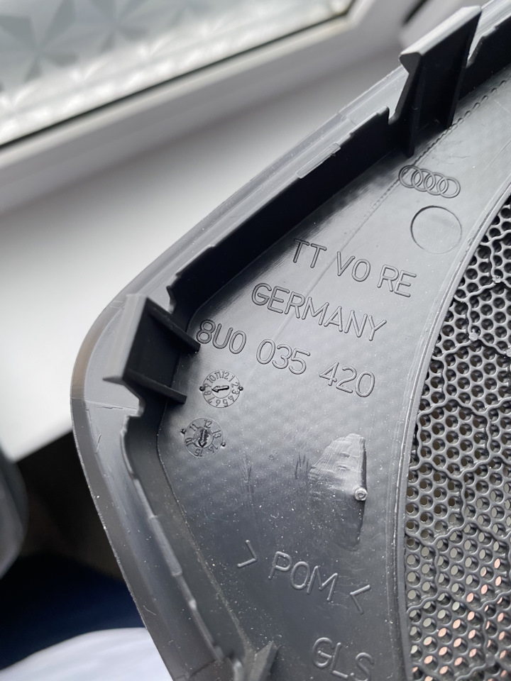 Сетка динамиков на Audi Q3 (1G). | 5 000 ₽ в городе Санкт-Петербург ...