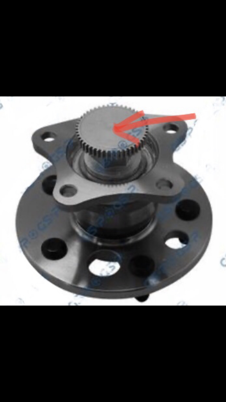 Как снять шестерню abs на задней ступице? — Toyota Camry (XV10), 2,2 л ...