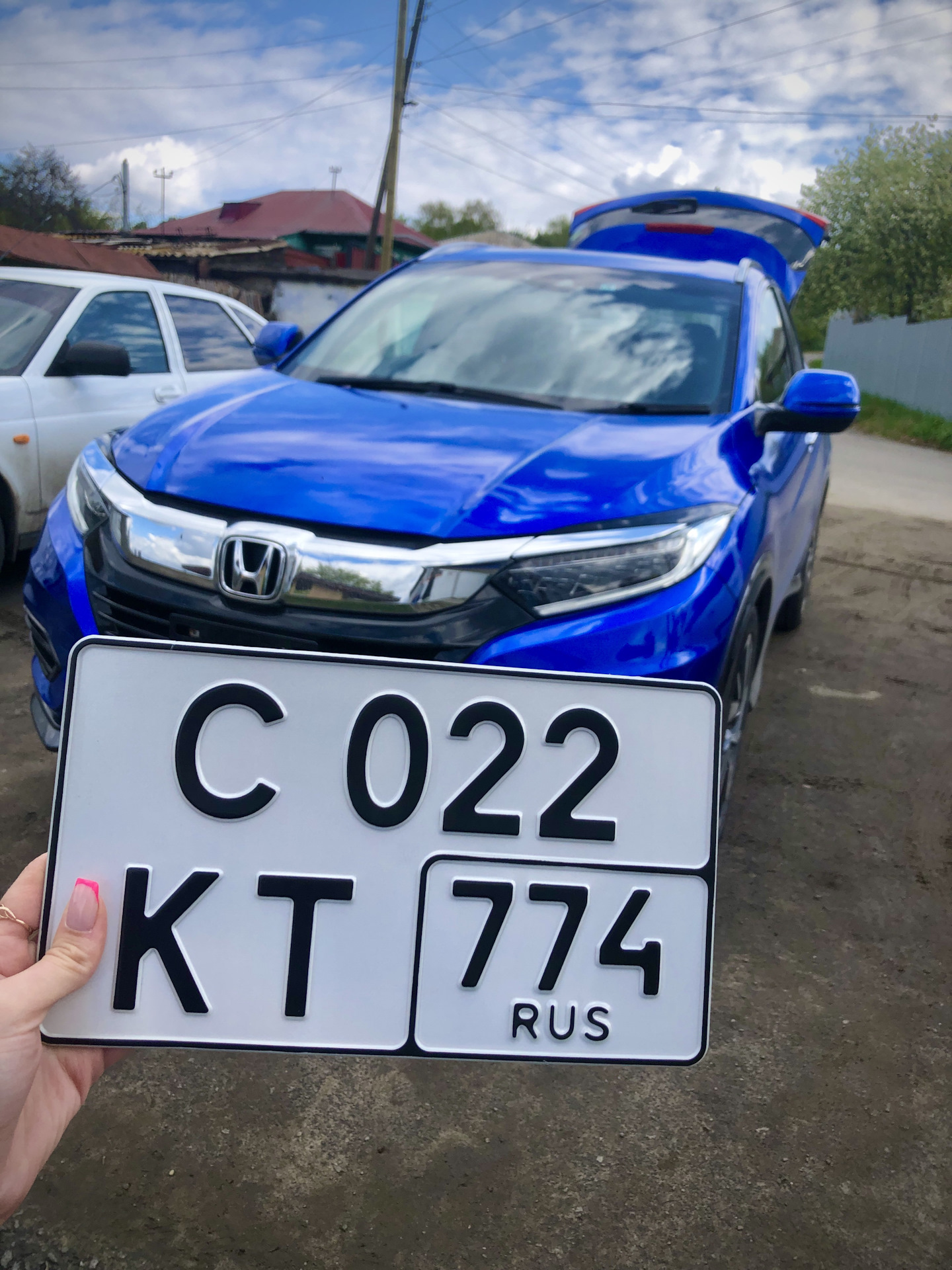 Получили номера — Honda Vezel (1G), 1,5 л, 2019 года | покупка машины |  DRIVE2