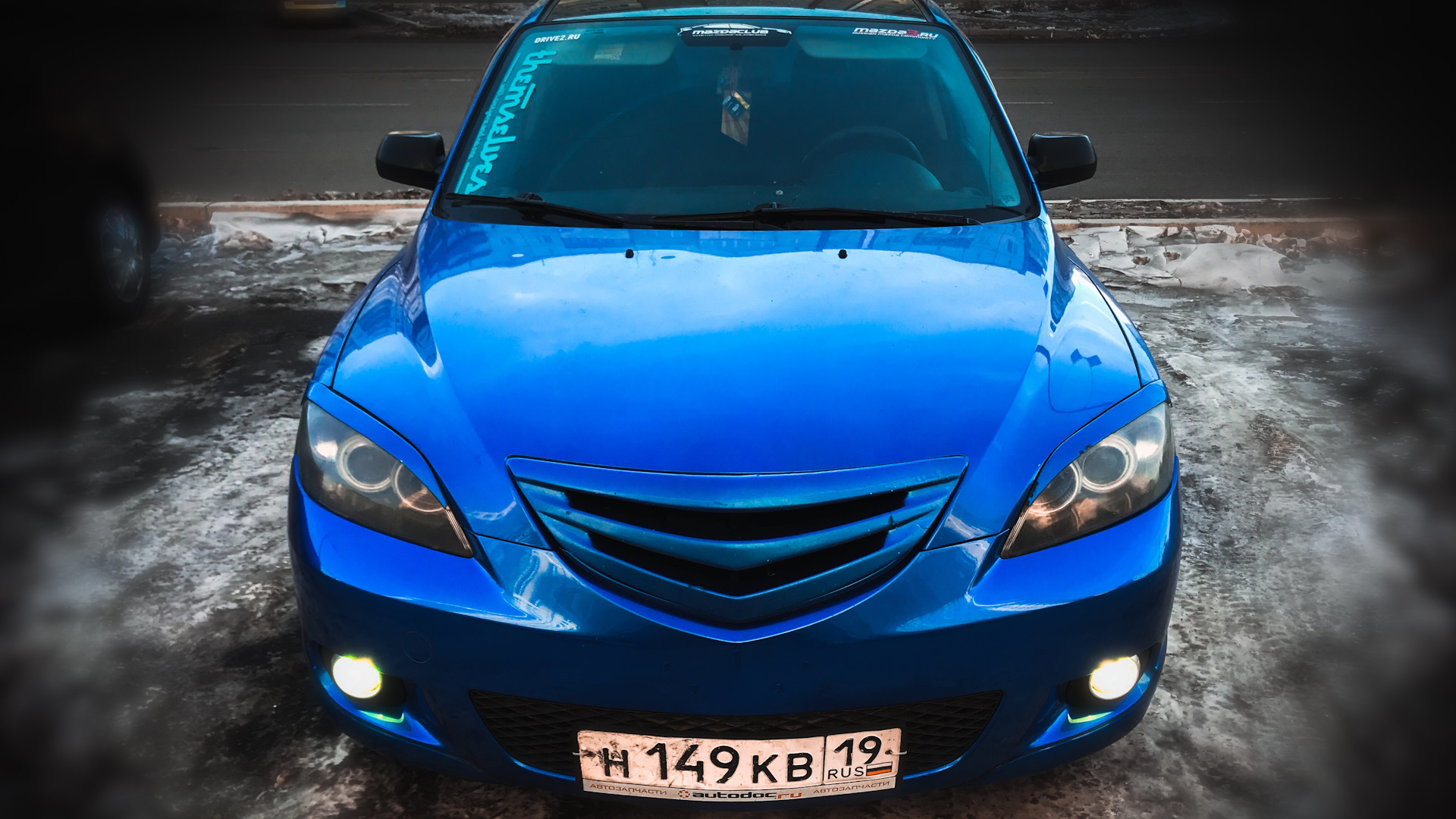 Mazda 3 (1G) BK 2.0 бензиновый 2006 | СиНяЯ КоМетА на DRIVE2