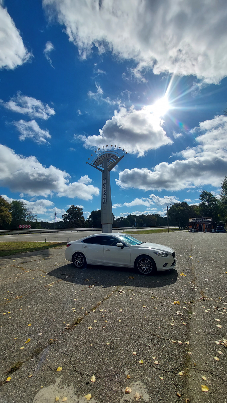 Стрельбище и мемориал 131 майкопской бригаде. — Mazda 6 (3G) GJ, 2 л, 2015  года | путешествие | DRIVE2