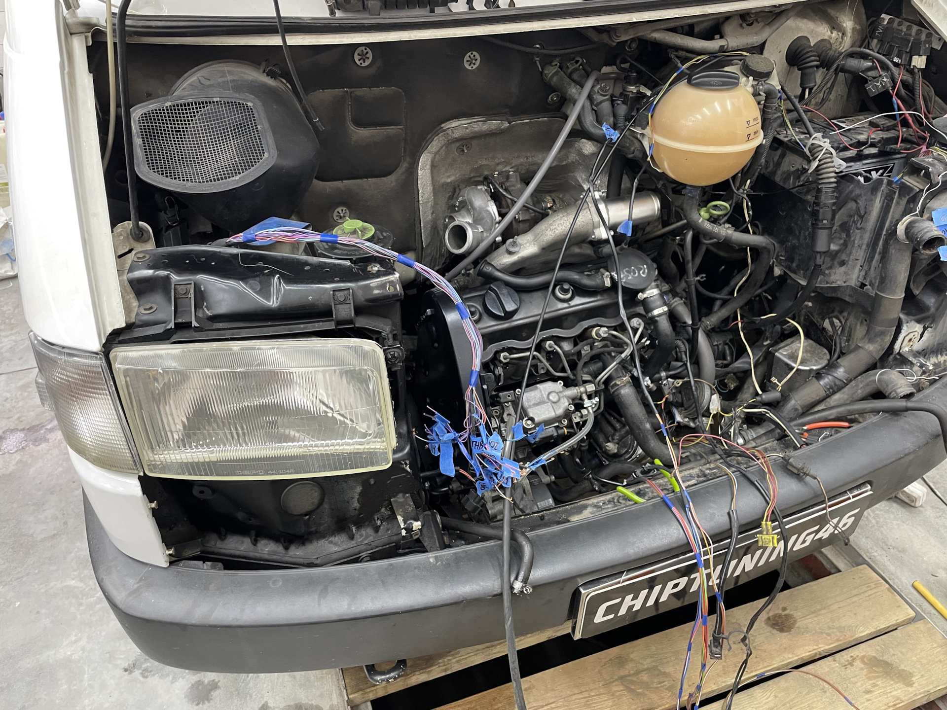 9. Проводка для AFN в Т4 — Volkswagen Transporter T4, 2,4 л, 1995 года ...