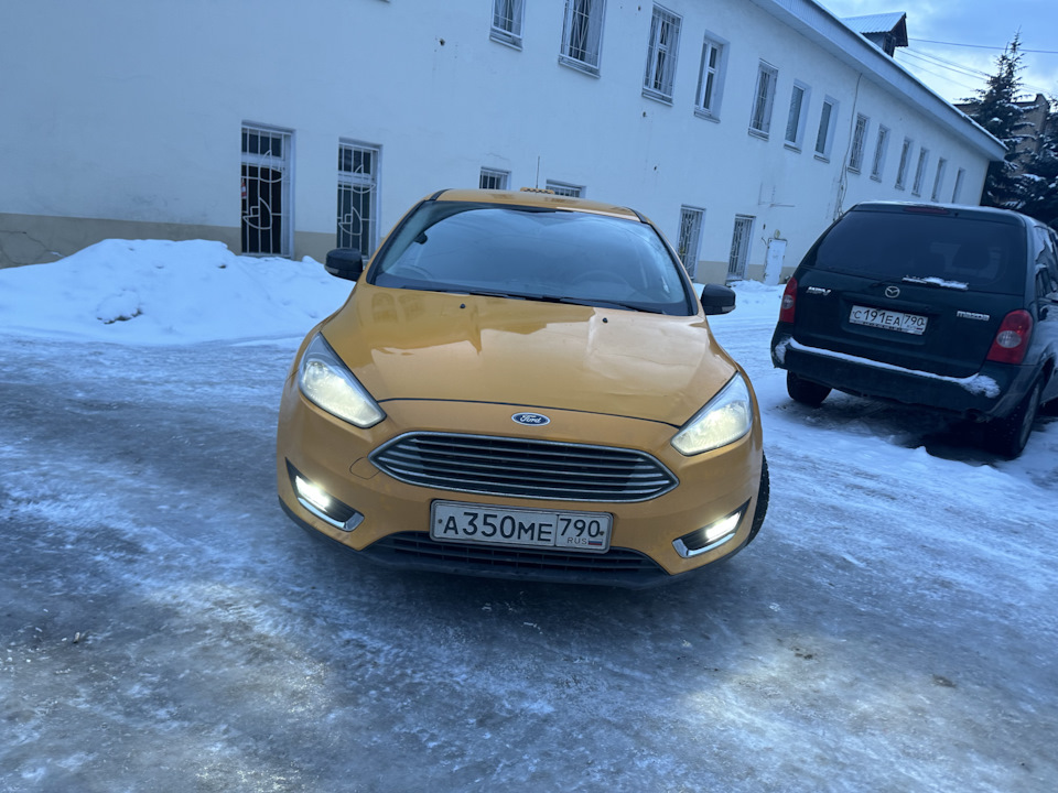 Установка птф — Ford Focus Wagon III, 1,6 л, 2015 года | визит на ...