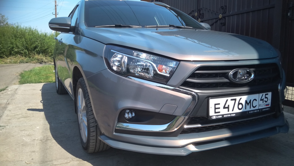 Легкий тюнинг — Lada Vesta SW (1G), 1,6 л, 2021 года | аксессуары | DRIVE2