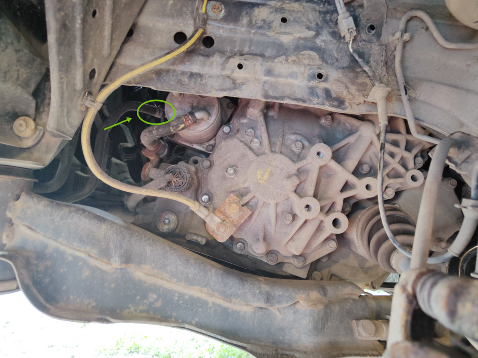 12. Шланг — Nissan X-Trail II (t31)