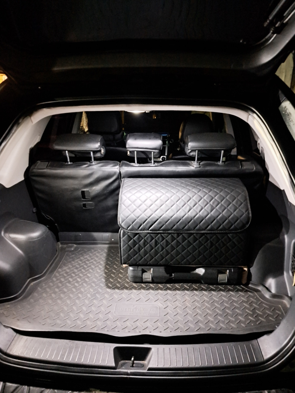 Покупка органайзера в багажник на Озоне. — KIA Sportage (2G), 2 л, 2009 ...