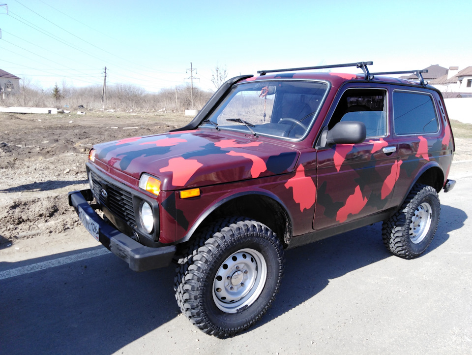 Lada 4x4 камуфляж