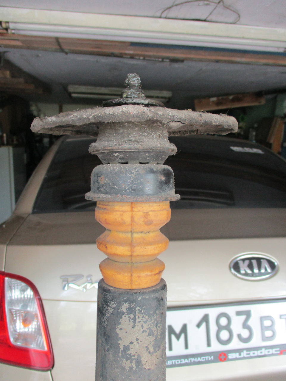 Делаем клиренс выше! — KIA Rio (2G), 1,4 л, 2006 года | своими руками ...