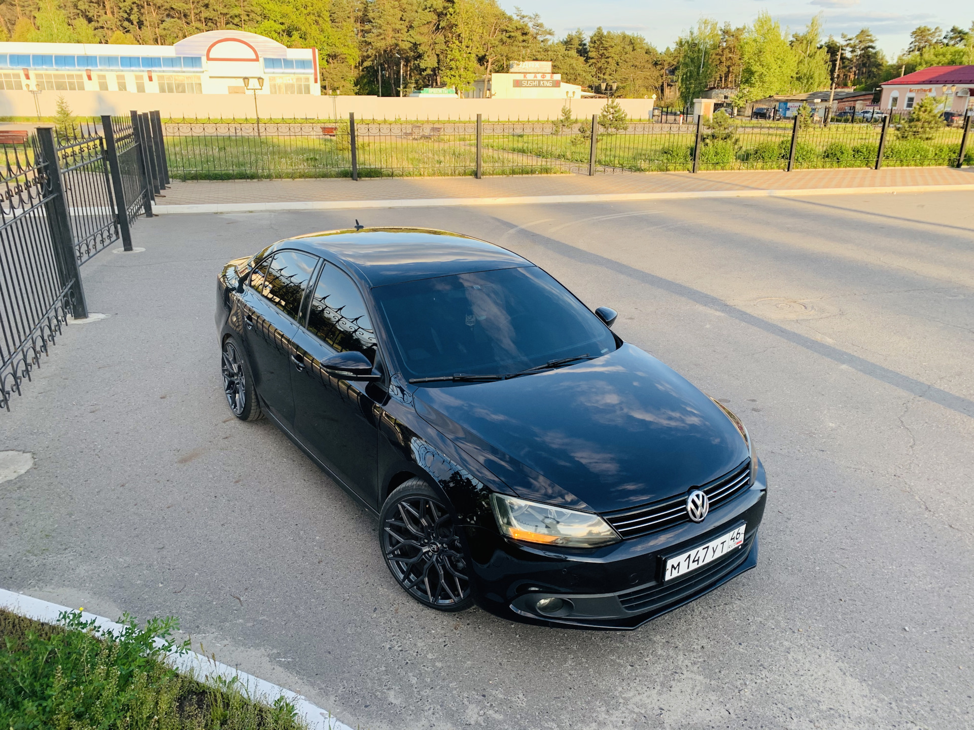 R19 Vossen HF-2 ( реплика Коко Kuture sl507) — Volkswagen Jetta VI, 1,4 ...