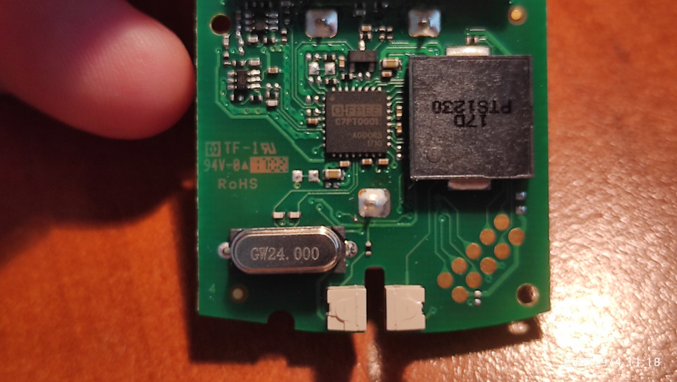 Плата — Toyota RAV4 (5G). Запчасти на фото: TF191