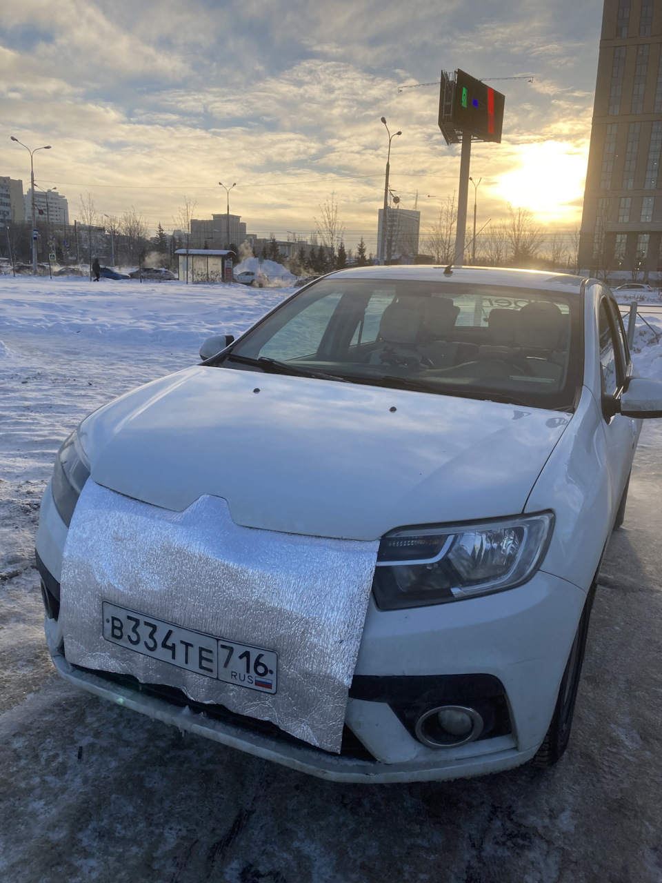 Утепление ч.2 — Renault Logan (2G), 1,6 л, 2019 года | своими руками |  DRIVE2