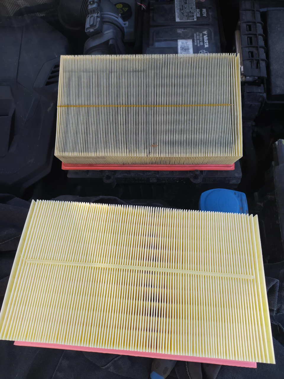 9 Старый фильтрон с ТО50 — Skoda Kodiaq (1G)