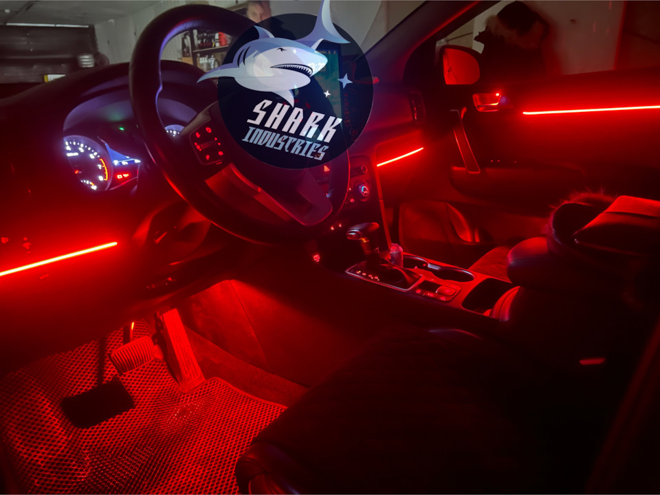 Kia SPORTAGE 4 2019. Контурная подсветка салона. Ambient Light — DRIVE2