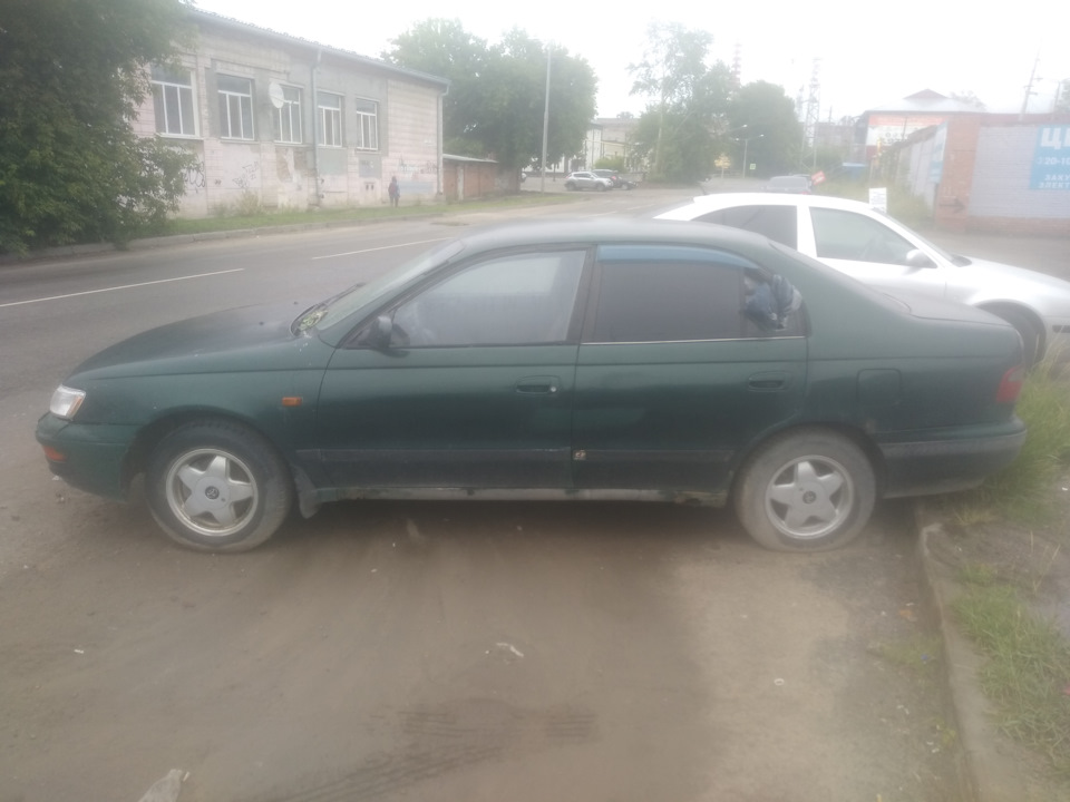 Продаю на запчасти Тойота Карина Е. — Toyota Carina E, 1,6 л, 1994 года ...