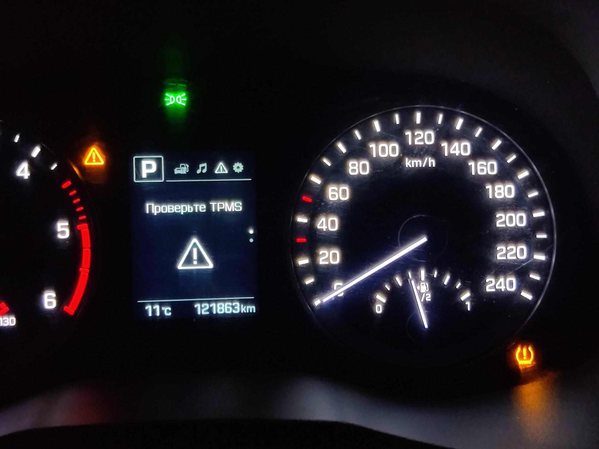 Проверьте tpms hyundai solaris