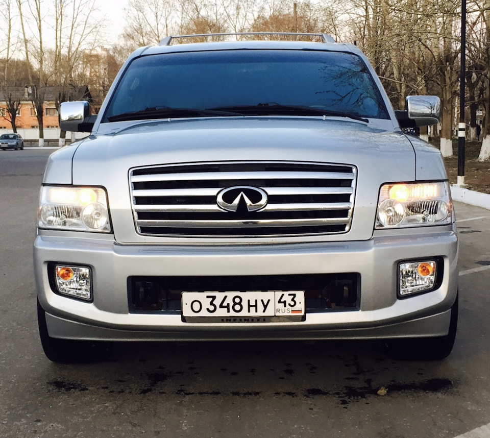 Света много не бывает… — Infiniti QX56 (1G), 5,6 л, 2005 года | тюнинг |  DRIVE2