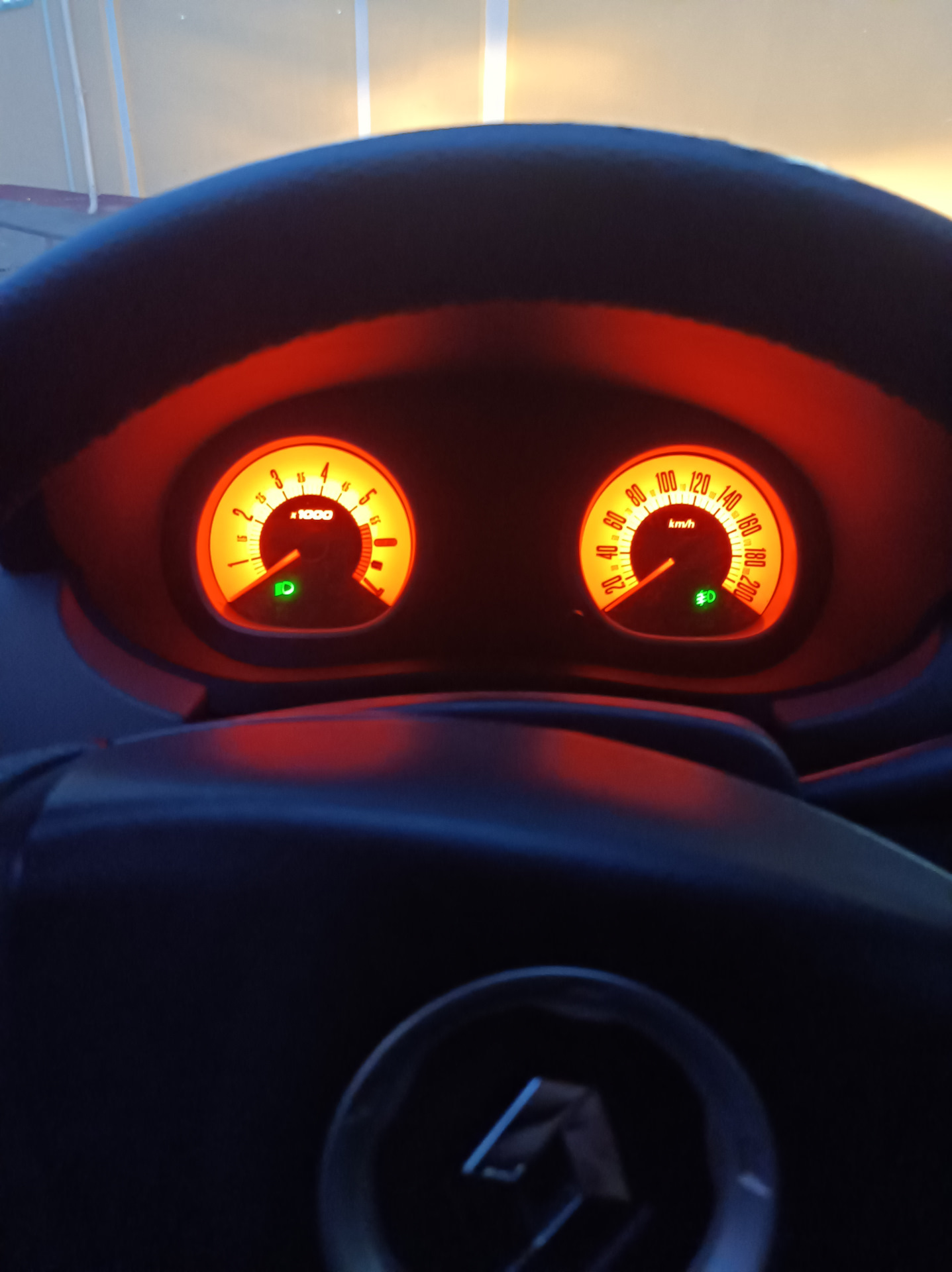 Скин панельной приборки в Легенду, в стиле ретро — Renault Logan (1G ...
