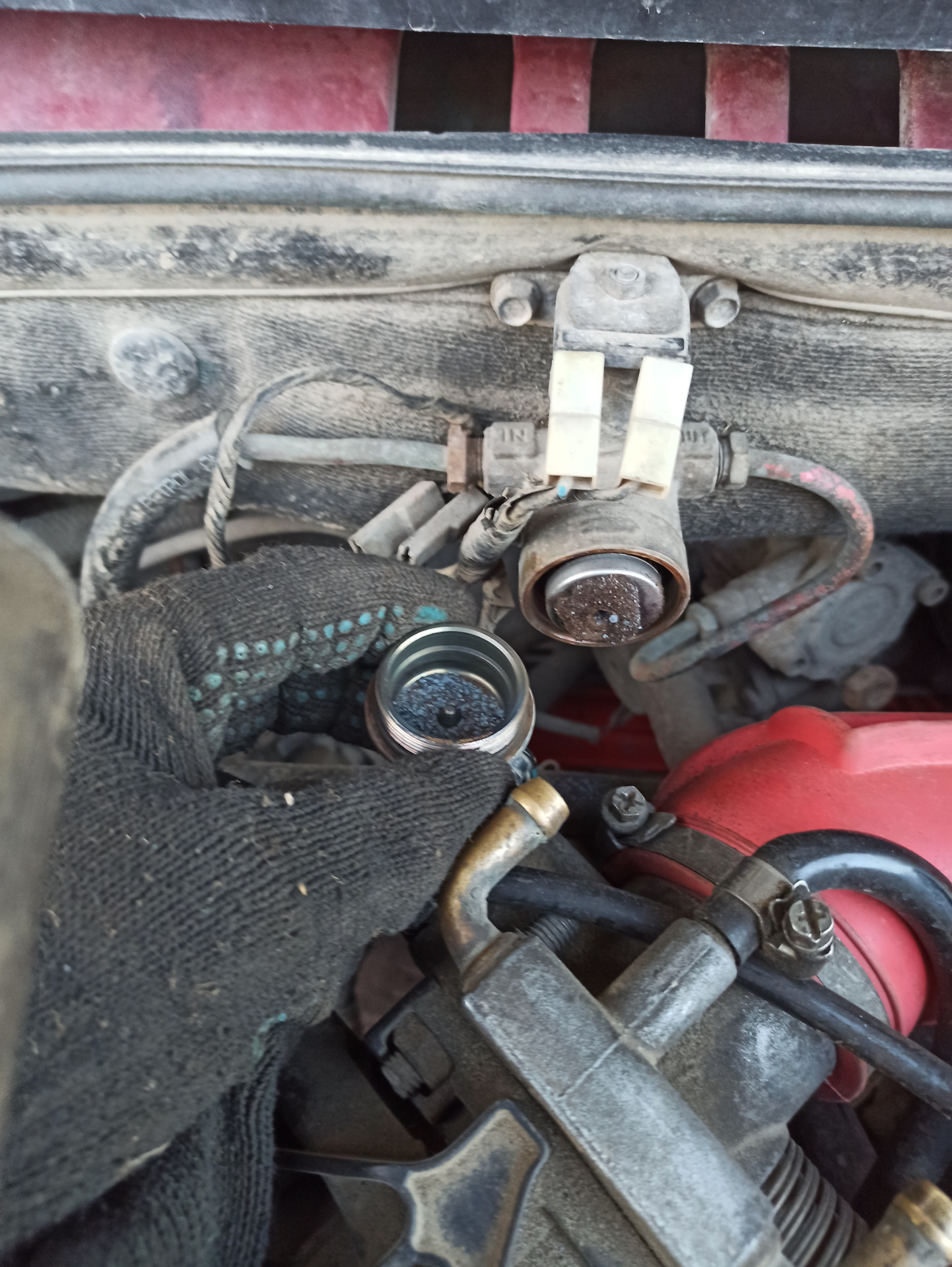 Замена фильтра жидкой фазы ГБО и диагностика ГБО. — Lada Калина ...