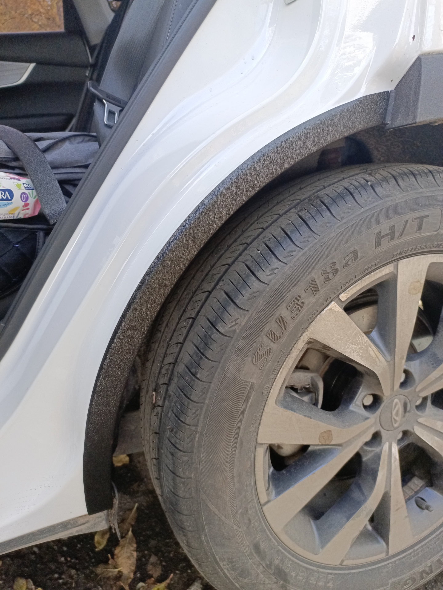 Защита задних арок — Chery Tiggo 7 Pro, 1,5 л, 2021 года | аксессуары ...