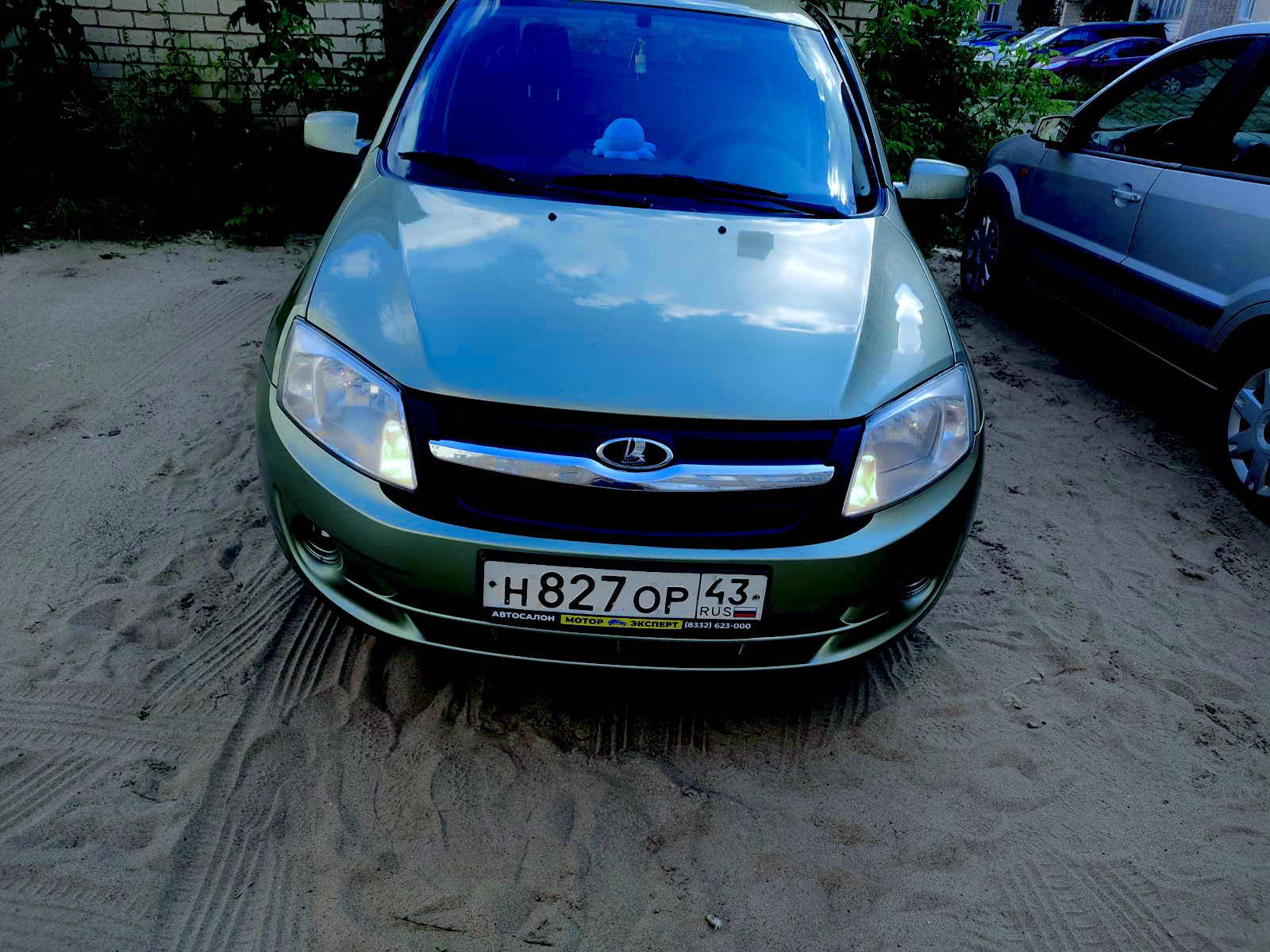 LED ДХО в Гранту 13г. 1.6 8-клоп — Lada Гранта (1G), 1,6 л, 2013 года ...