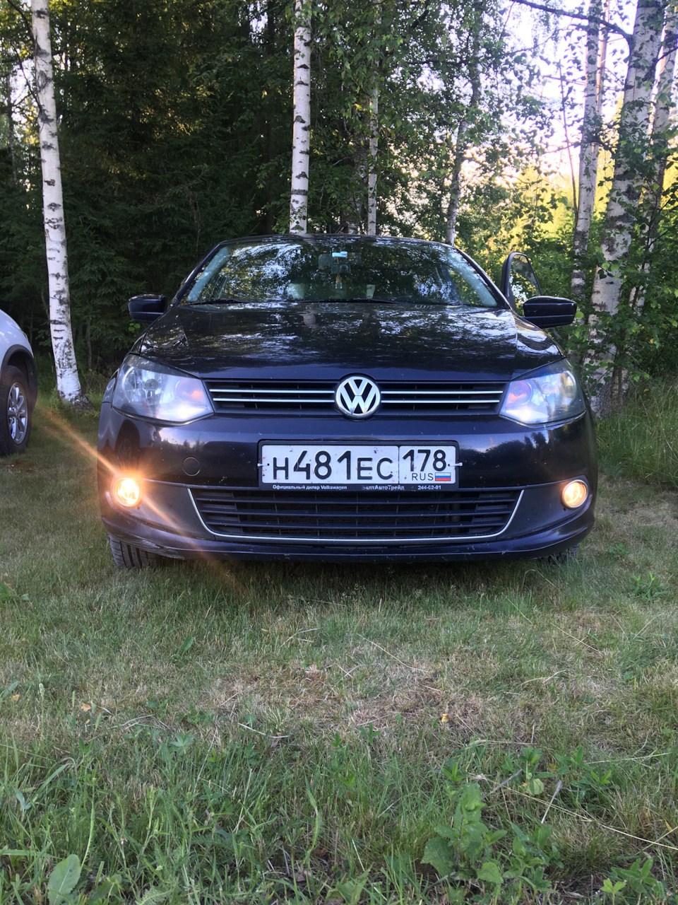 Диодные ПТФ Sal-Man на Лада Приора - Lada Приора седан, 1,6 л, 2010 года тюнинг 