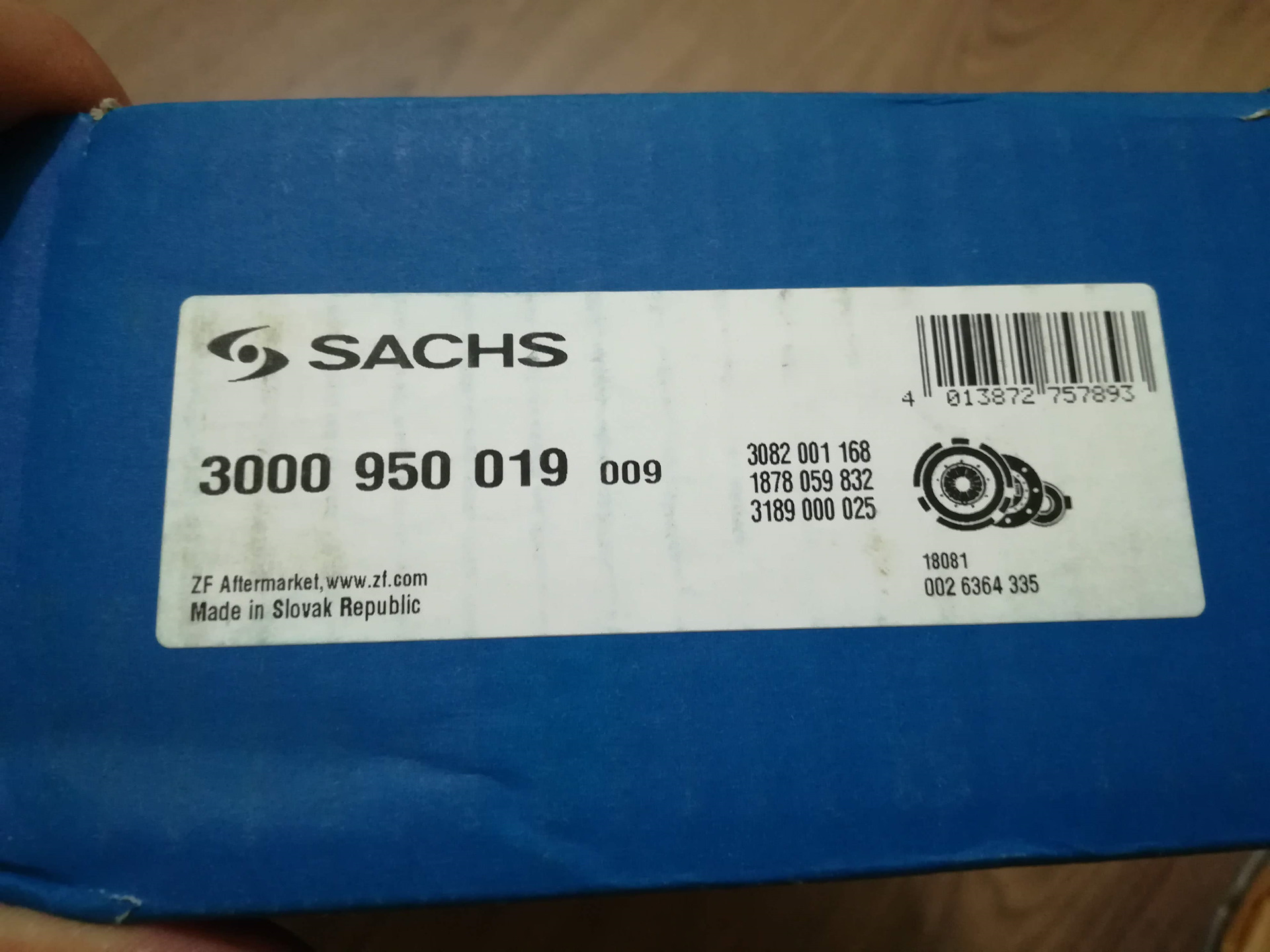 Сцепление сакс оригинал. 3000950019 Sachs комплект сцепления. Sachs 3000 950 019. 3000950019 Sachs комплект.