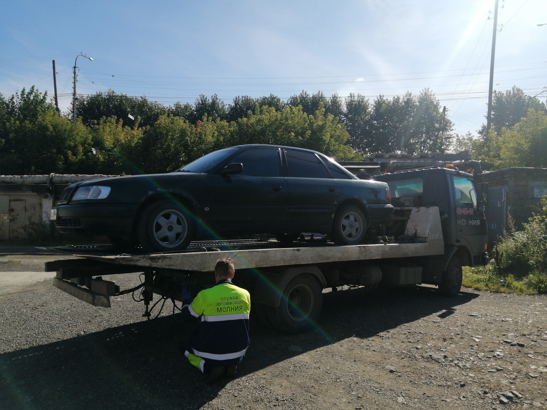 Часть 1. Сломался… — Audi 100 (C4), 2,5 л, 1993 года | поломка | DRIVE2