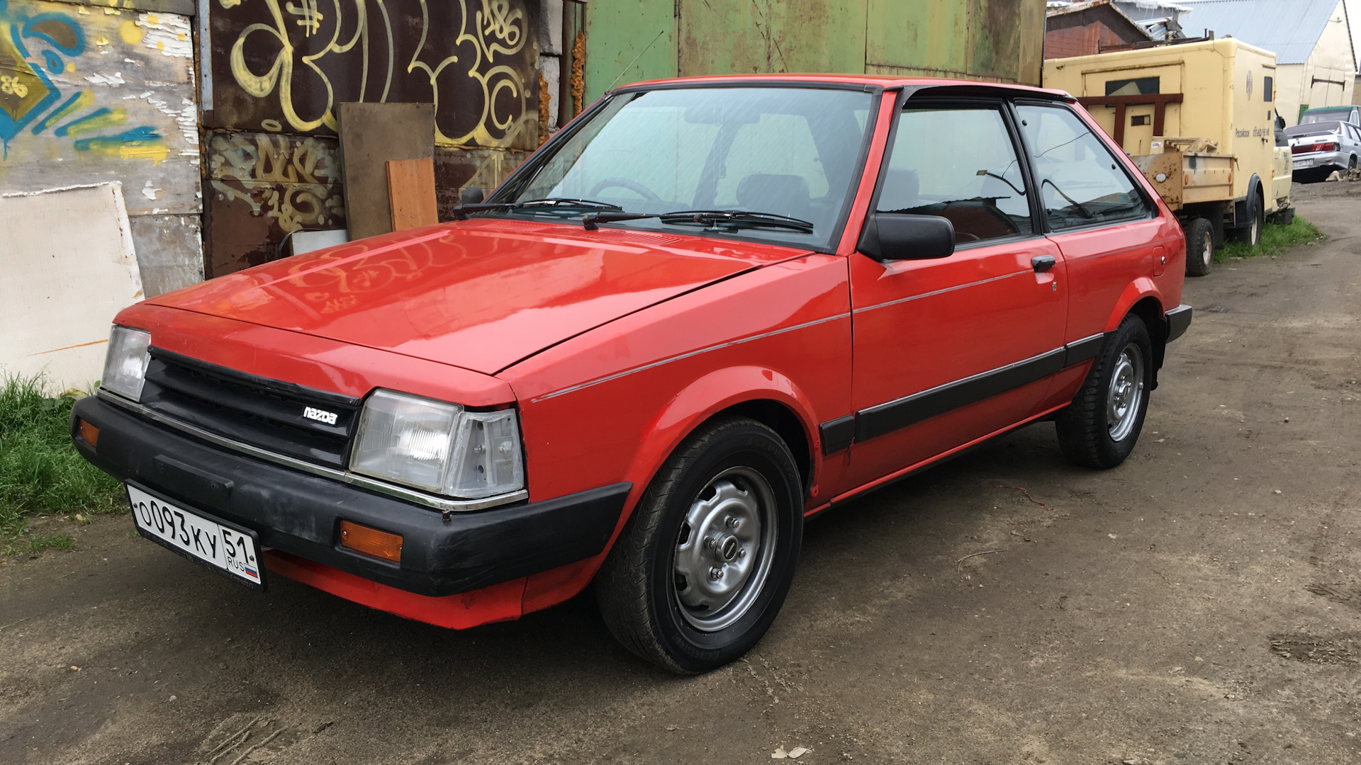 Mazda 323 II 1.5 бензиновый 1983 | машина с того света 🇯🇵 на DRIVE2