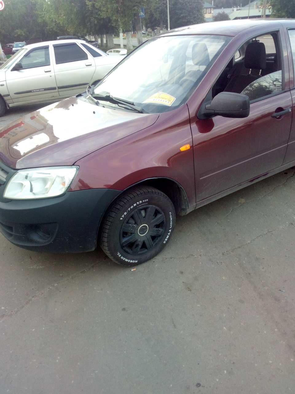 Тюнинг резины — Lada Гранта, 1,6 л, 2012 года | тюнинг | DRIVE2