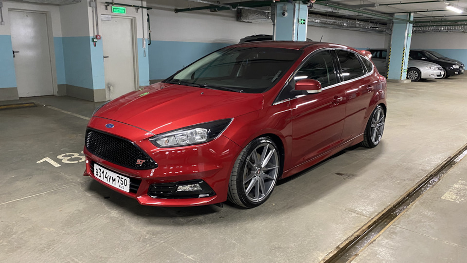 Candy Red Ford Focus